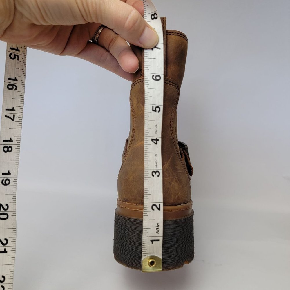 Timberland Brown Leather Women's Winter Rain Boots - Picture 10 of 10